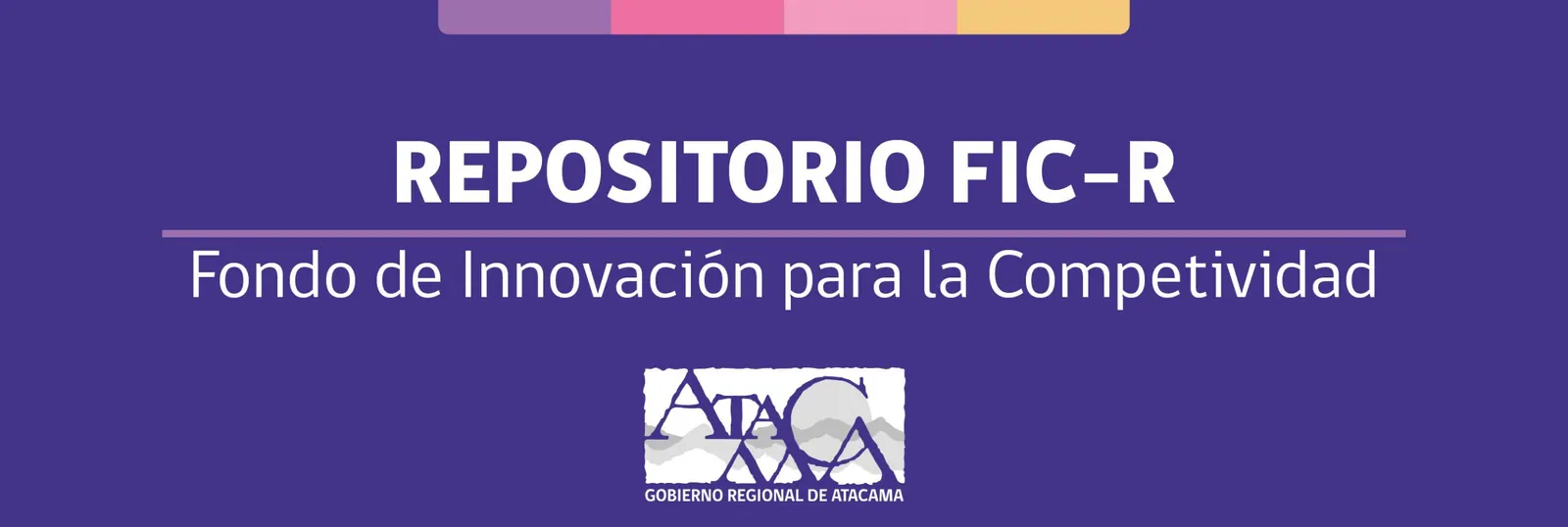 Repositorio FIC-R. Fondo de Innovación para la Competitividad.