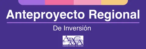 Anteproyecto Regional de Inversión.