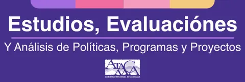 Estudios, Evaluaciónes y Análisis de Políticas, Programas y Proyectos.